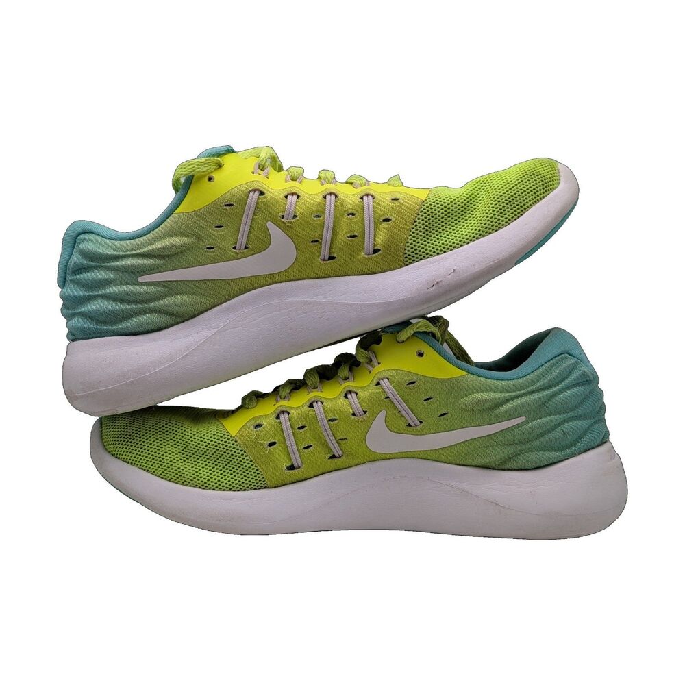Nike Lunarstelos Running Shoes Volt Teal Size Womens 6 - Picture 4 of 8